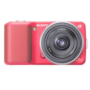 Sony a alpha NEX-3 14.2 MP Digital Camera - Red Body Only New Sony