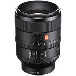 Sony SEL100F28GM 100mm f2.8 Medium-telephoto Fixed Prime Camera Lens, Black