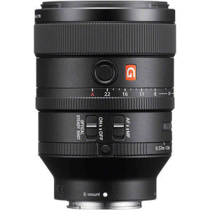 Sony SEL100F28GM 100mm f2.8 Medium-telephoto Fixed Prime Camera Lens, Black