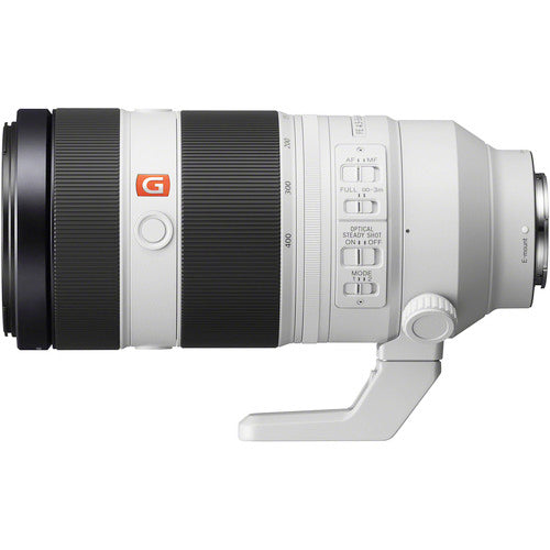 Sony G Master - 100 mm to 400 mm - f/4.5 - 5.6 - Super Telephoto Zoom Lens for Sony E - Designed for Camera - 77 mm Attachment - 0.35x Magnification - 4x Optical Zoom - Optical IS - 8.1Length - 3.7Diameter