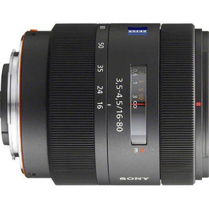 Sony SAL1680Z A Mount - APS-C Sonnar T DT 16-80mm F3.5-4.5 Zeiss Zoom Lens