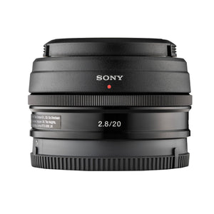 Sony E 20mm f/2.8 Pancake Prime Lens Ultra-Compact Wide-angle, Lightweight + More International Version