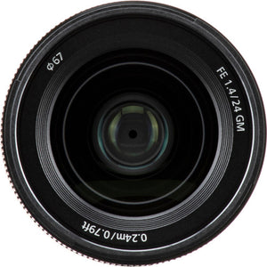 Sony E-mount FE 24mm F1.4 GM Full Frame Wide-angle Prime Lens SEL24F14GM , Black