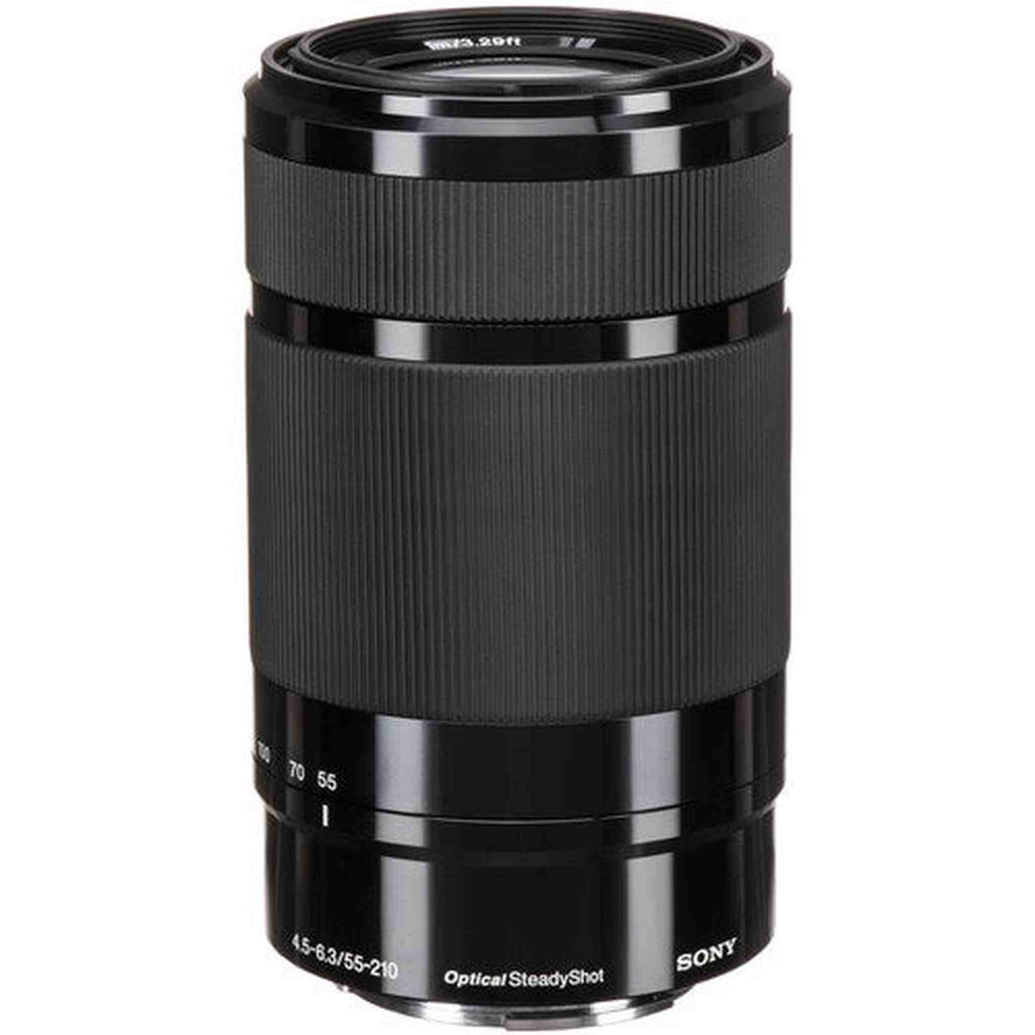 Sony E 55-210mm f/4.5-6.3 OSS E-Mount Lens - Black - Used Sony