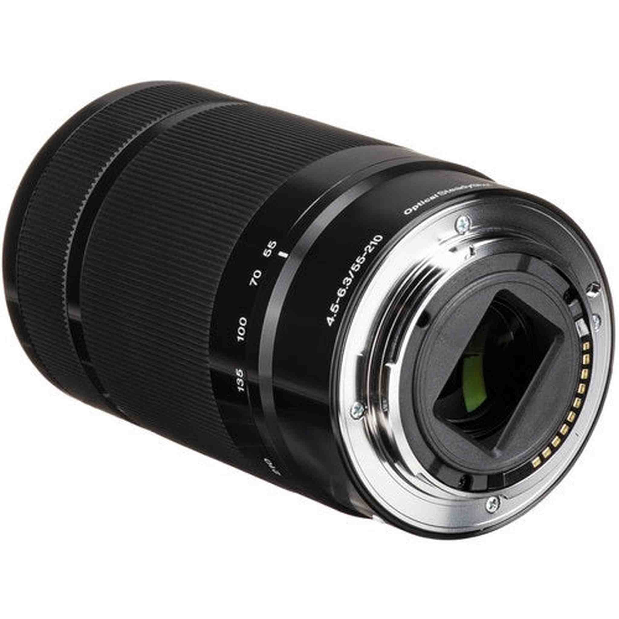 Sony E 55-210mm f/4.5-6.3 OSS E-Mount Lens - Black - Used Sony