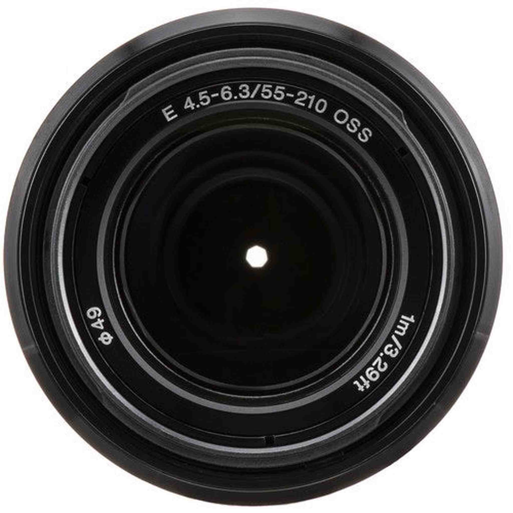 Sony E 55-210mm f/4.5-6.3 OSS E-Mount Lens - Black - Used Sony