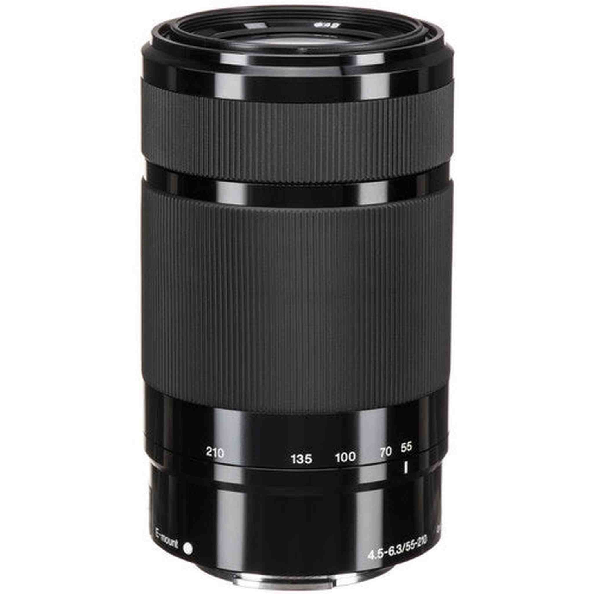 Sony E 55-210mm f/4.5-6.3 OSS E-Mount Lens - Black - Used Sony