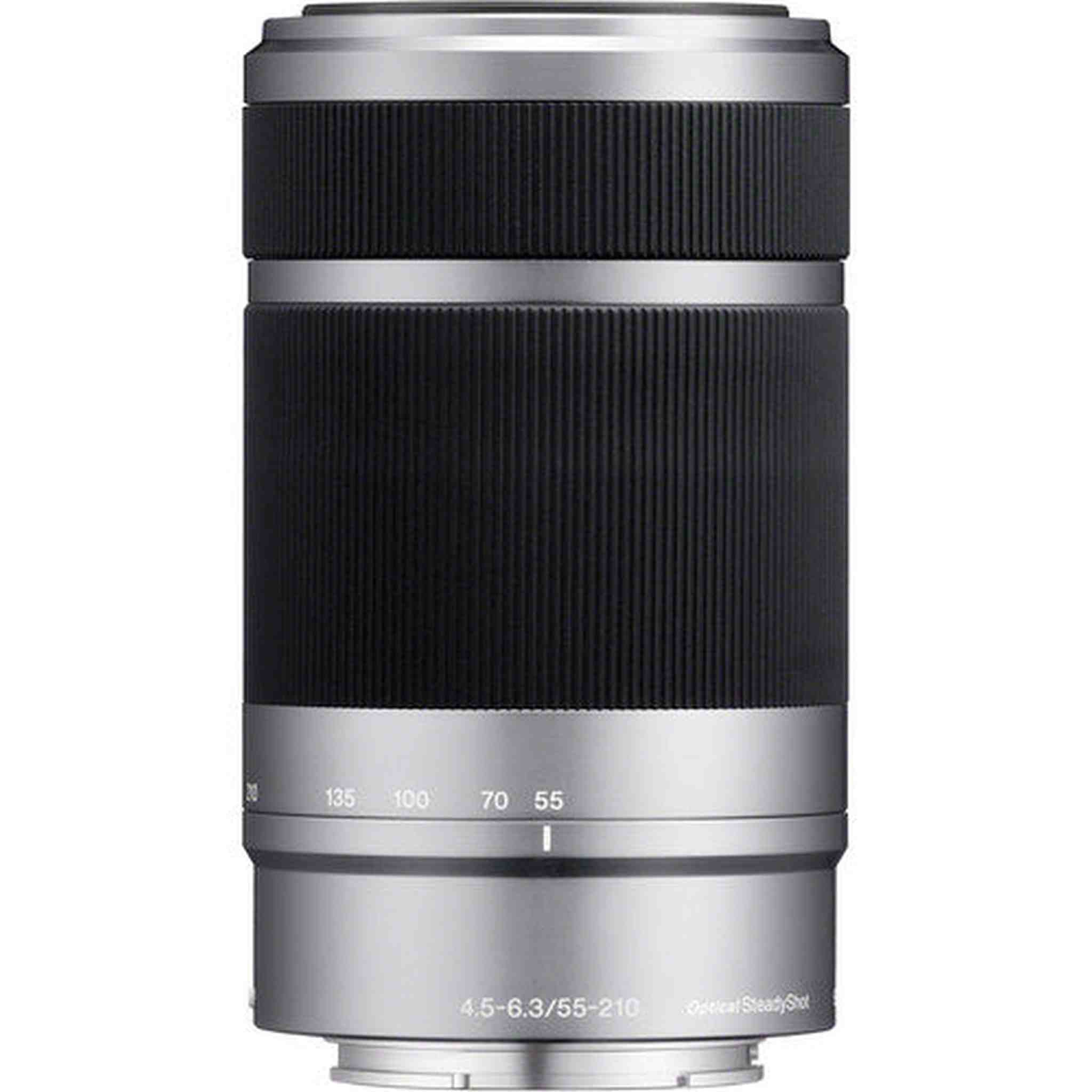 Sony E 55-210mm f/4.5-6.3 OSS Lens - Silver - International Version Sony