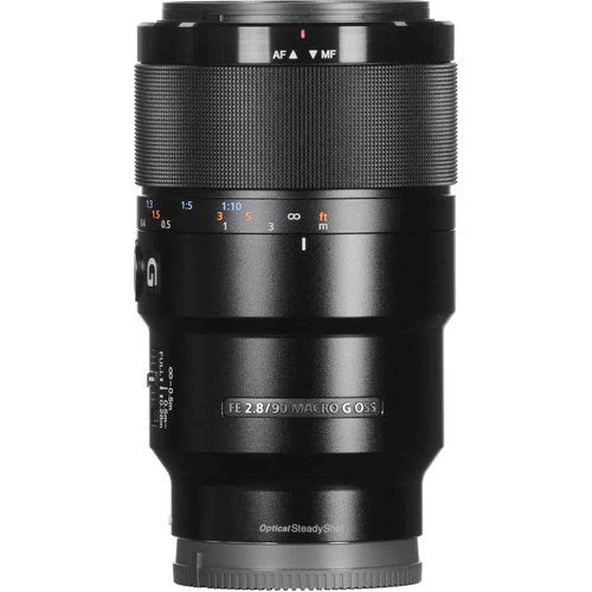 Sony SEL90M28G FE 90mm f/2.8-22 Macro G OSS Standard-Prime Lens for Mirrorless Cameras - Used Sony