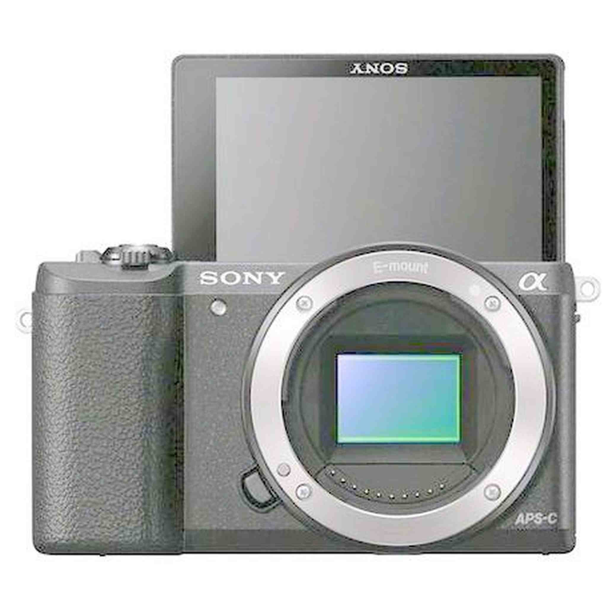 Sony a5100 Mirrorless Digital Camera with 3-Inch Flip Up LCD - Body Only Black