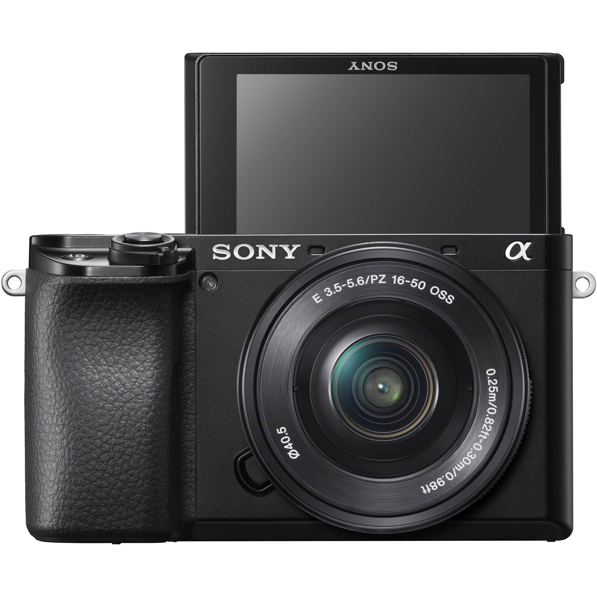 Sony Alpha a6100 24.2MP Mirrorless Camera - Black (with 16-50mm and 55-210mm Len