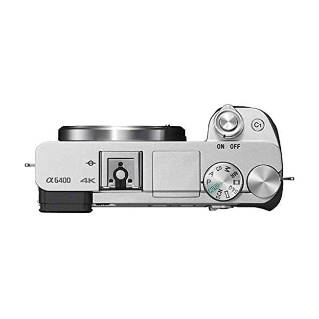 Sony Alpha A6400 Mirrorless Digital Camera Body only Silver