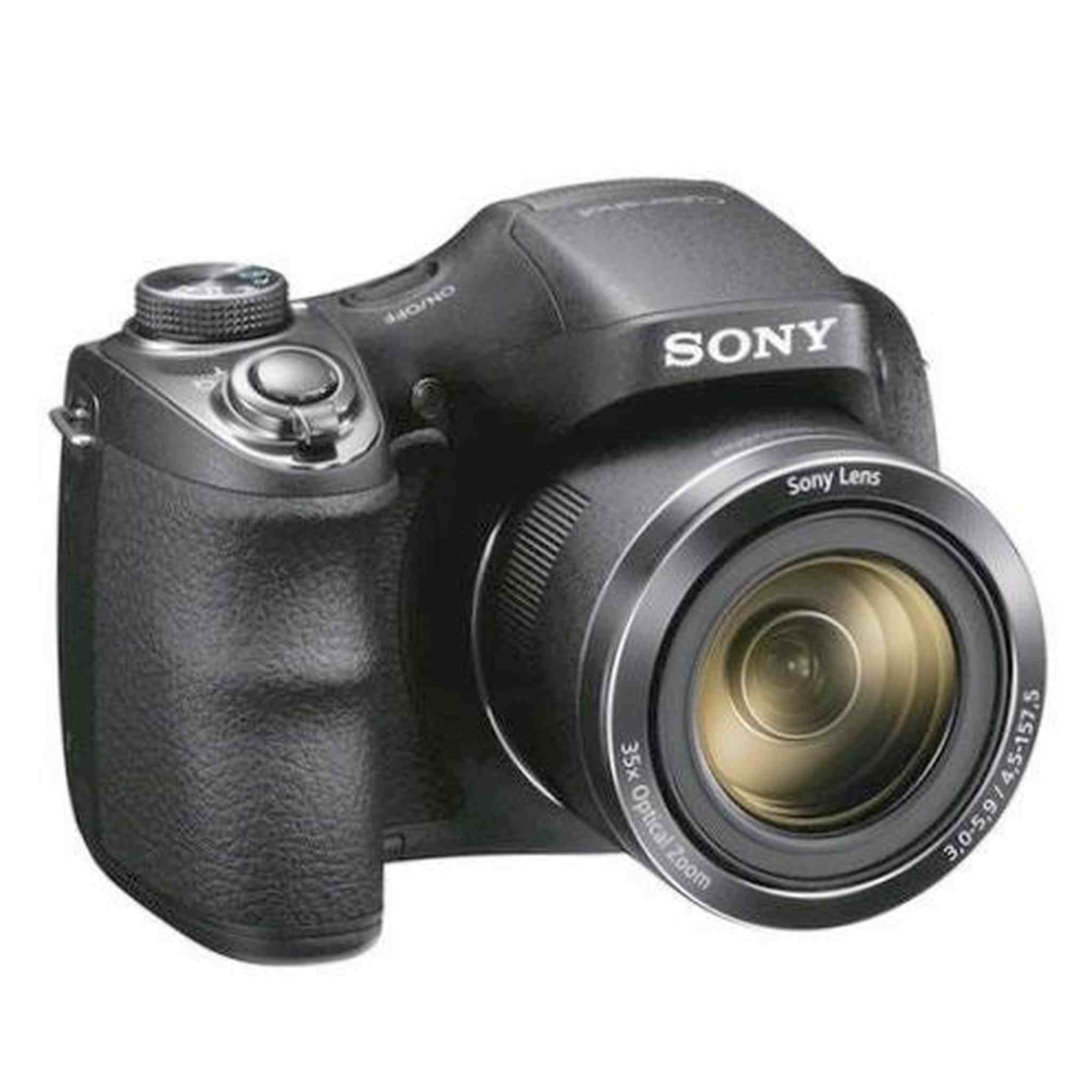 Sony Cyber-Shot DSC-H300 20.1MP 35x Optical Zoom Compact Digital Camera - Black