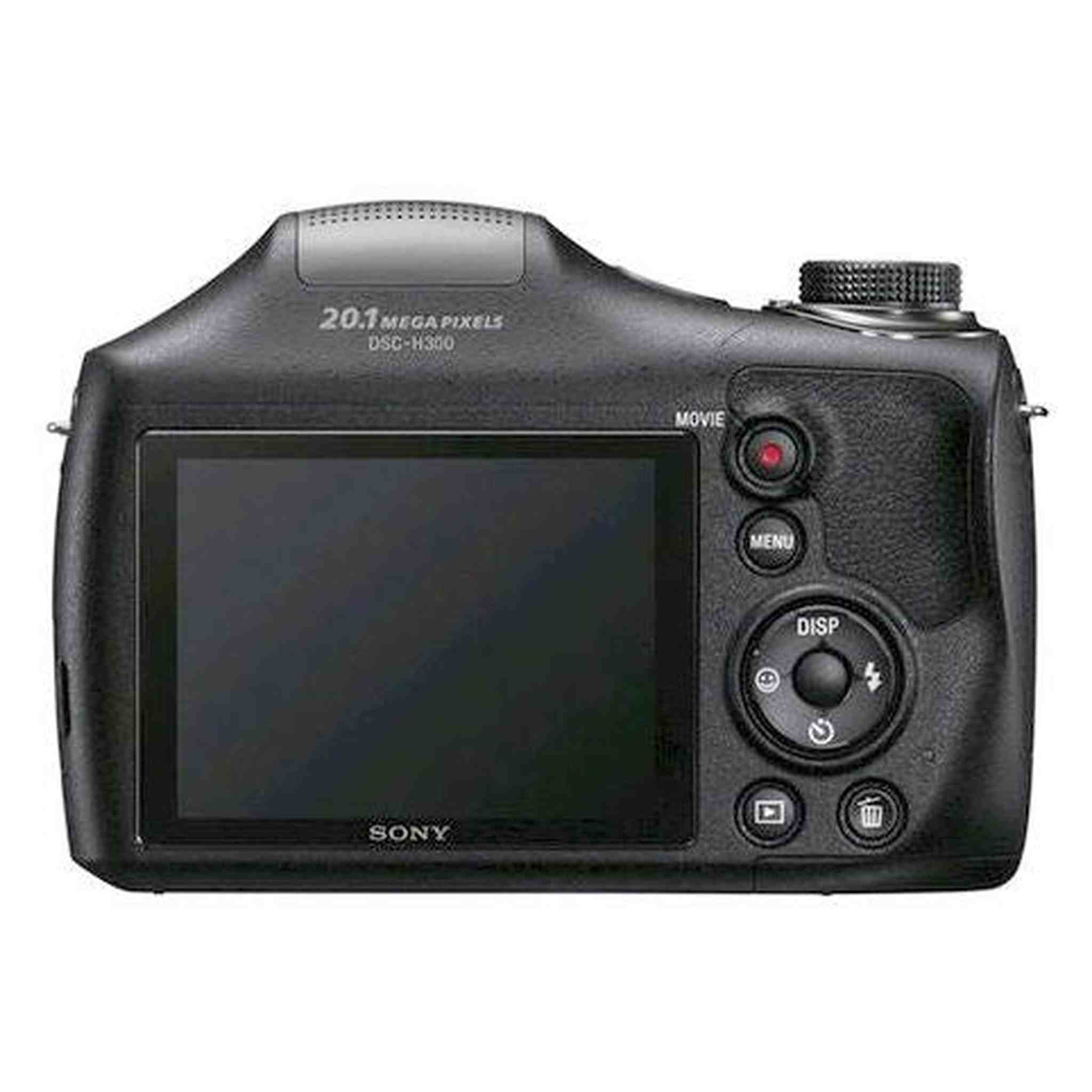 Sony Cyber-Shot DSC-H300 20.1MP 35x Optical Zoom Compact Digital Camera - Black