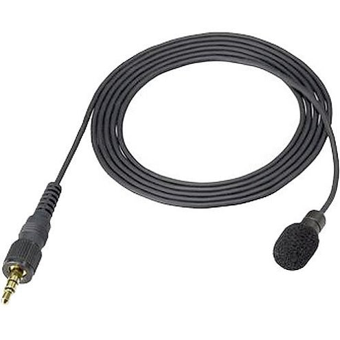 Sony ECMV1BMP Electret Condenser Lavalier Microphone for UWP Series, Black