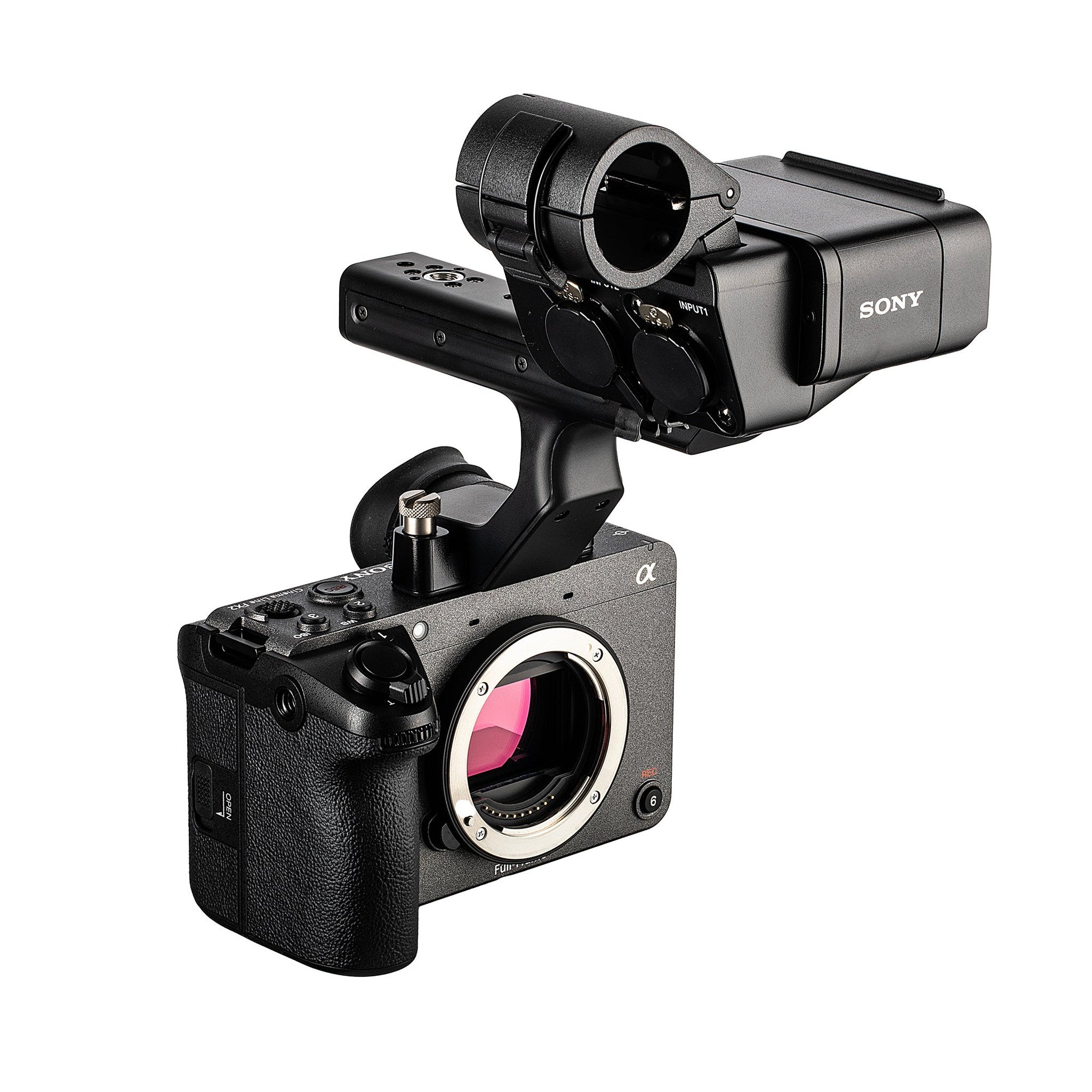 Sony FX2 Cinema Camera Kit w/ XLR Handle Dual XLR Audio, Full-Frame 4K + More International Version
