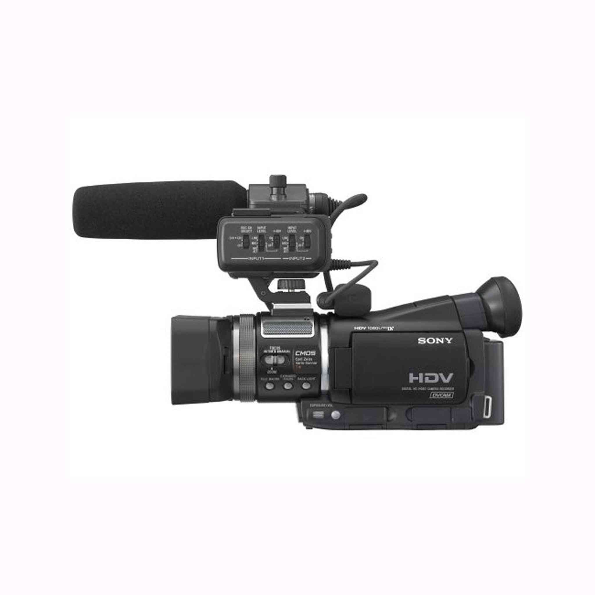 Sony HVR-A1U Digital Camcorder 2.7 LCD CMOS Full HD Black 16:9 10x Optical Zoom 16 MB Memory Stick Duo Included Memory Stick Duo Tape Media Memory Card International Version
