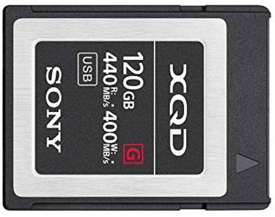 Sony 120GB G Series XQD Memory Card