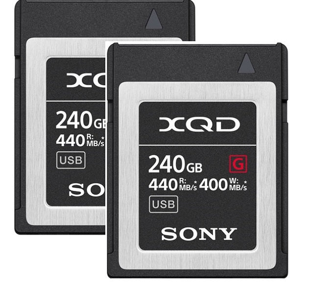 Sony 240GB G Series XQD Memory Card