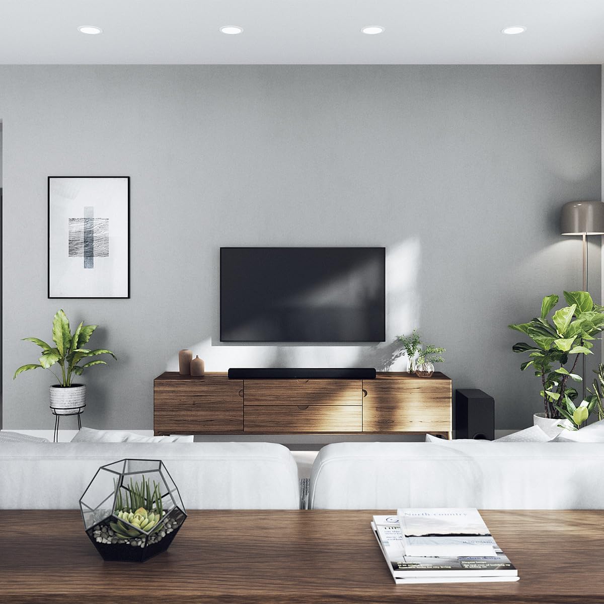 Yamaha True X Bar 50A 280W 2.1.2-Channel Dolby Atmos Sound Bar System