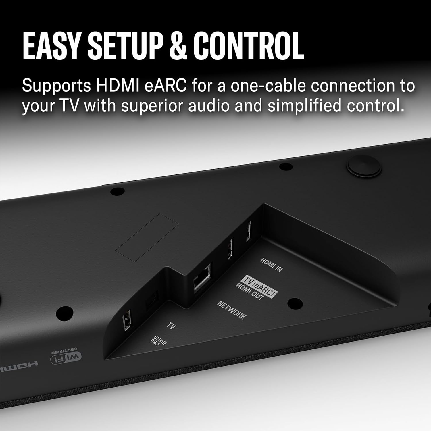 Yamaha True X Bar 50A 280W 2.1.2-Channel Dolby Atmos Sound Bar System Bundle