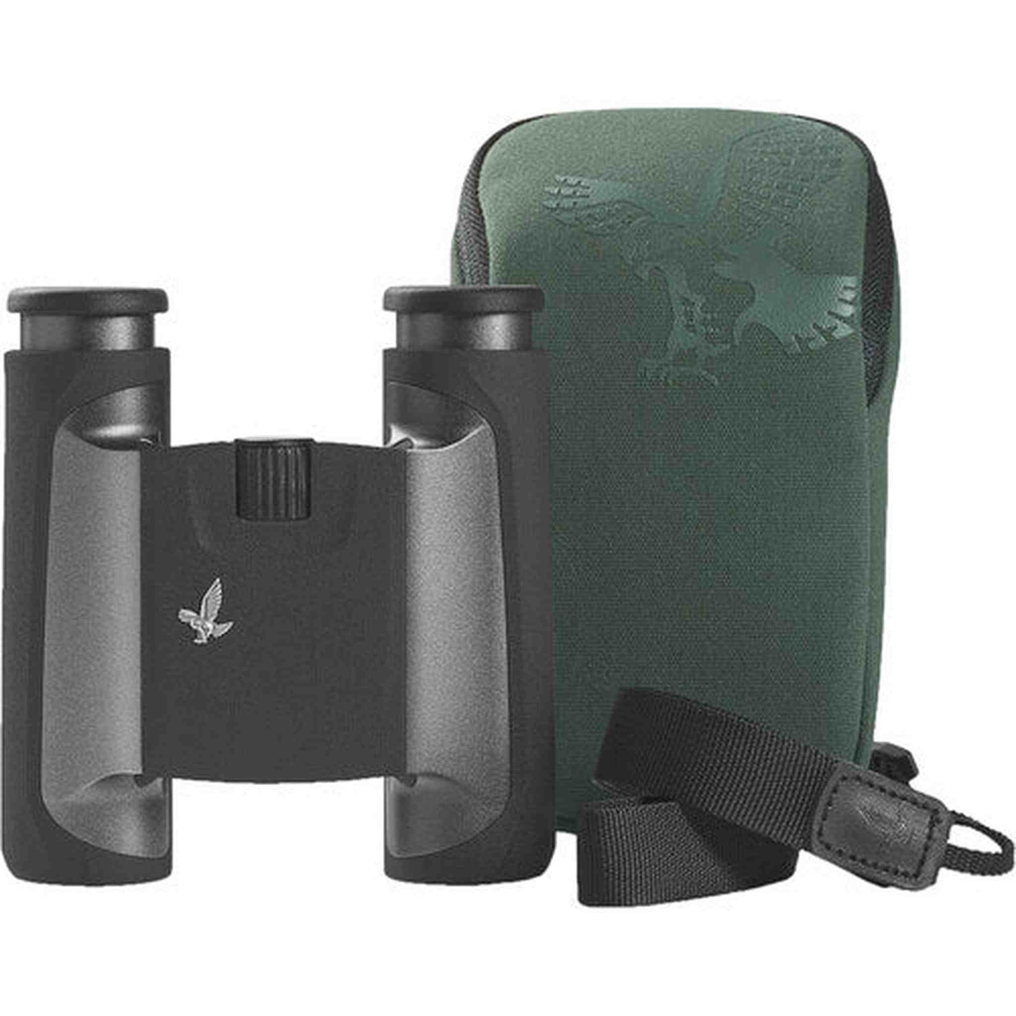 Swarovski 10x25 CL Pocket Binoculars Anthracite, Wild Nature Field Bag Swarovski