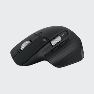 Logitech MX Master 3S Performance Wireless Mouse - Graphite With Bolt Reciever