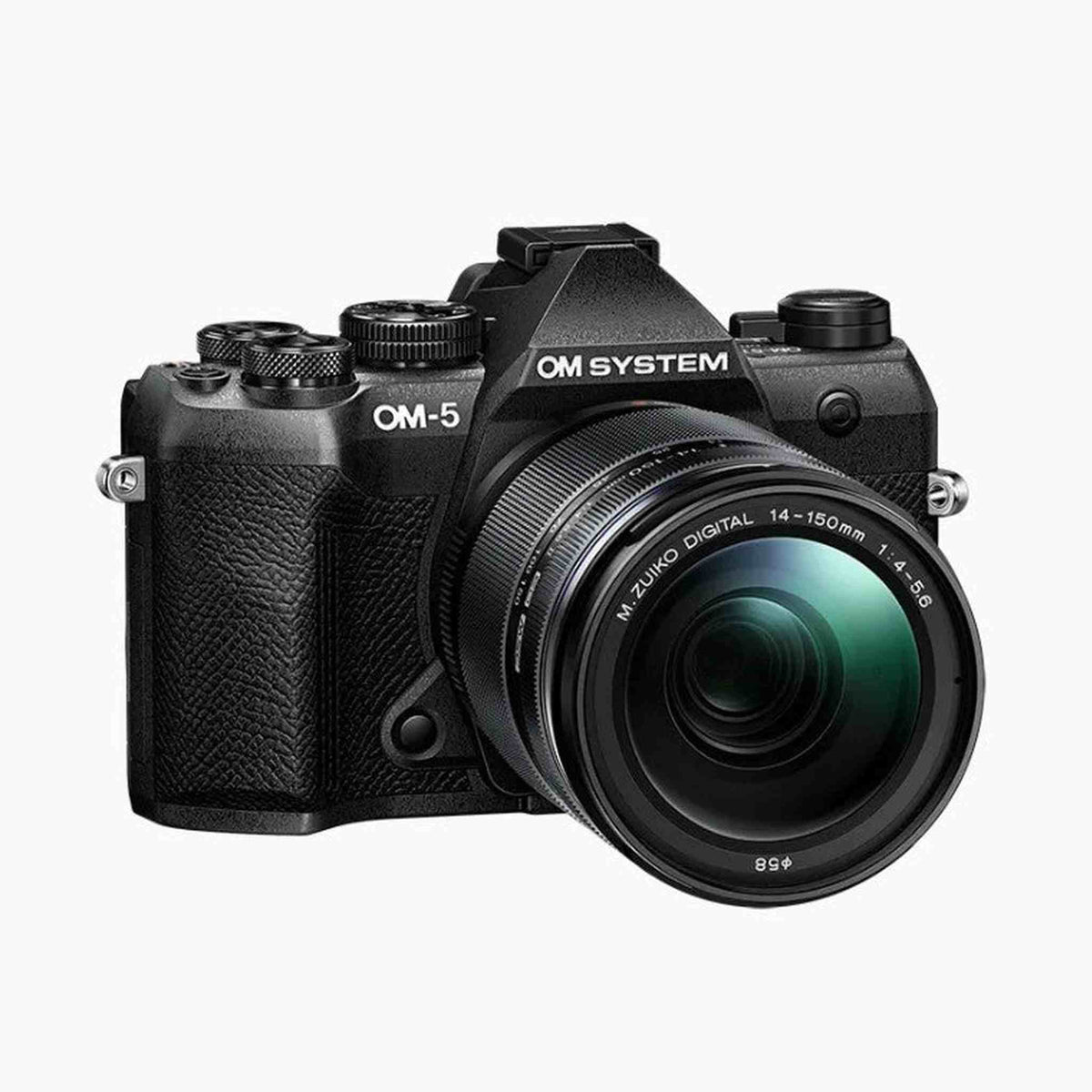 OM SYSTEM OM-5 Mark II Mirrorless Camera w/ 14-150mm f/4-5.6 II Lens + 64GB Card + Bag