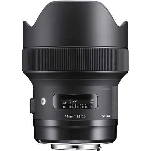 Sigma 14mm f/1.8 DG HSM Art Lens for Canon EF Bundle