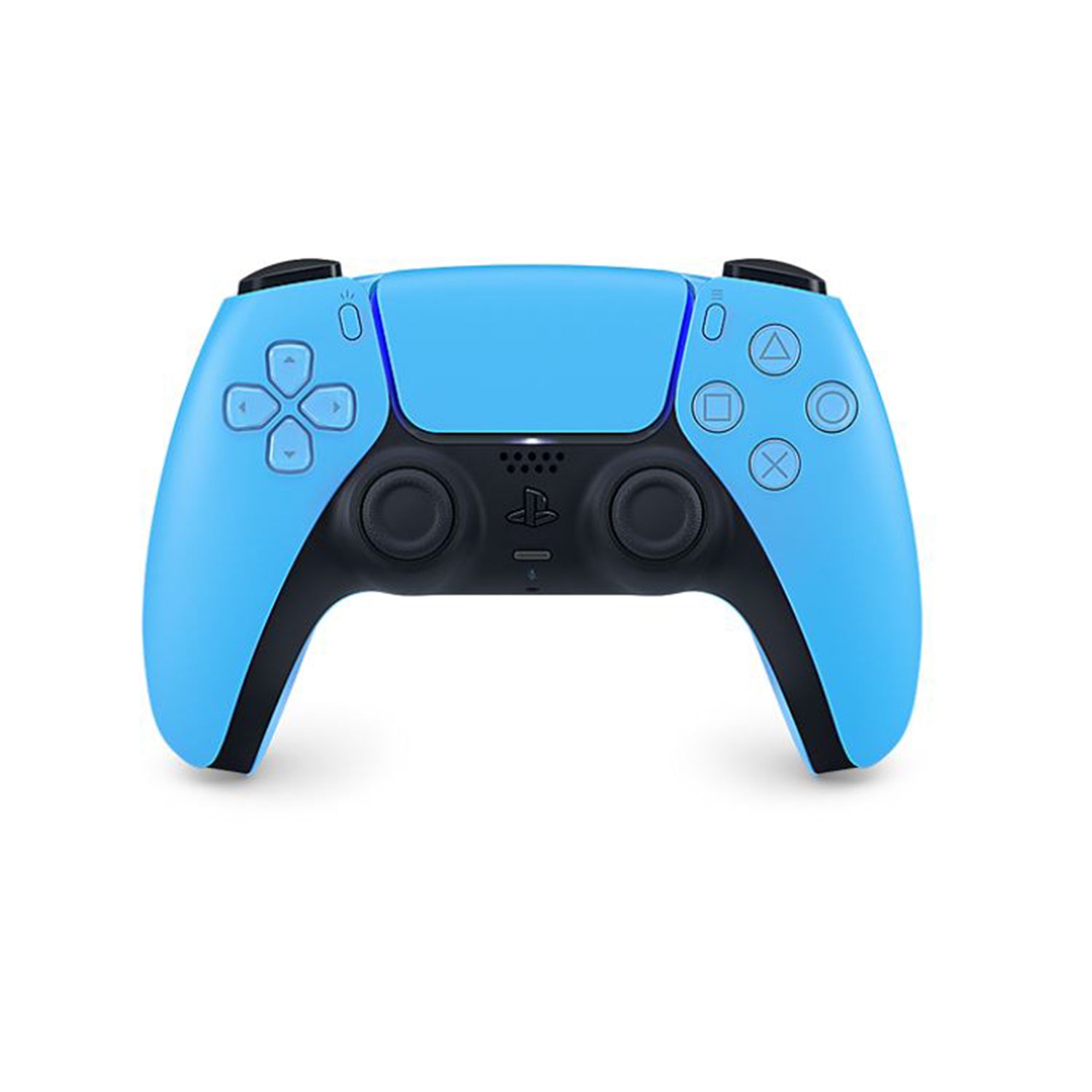 PlayStation 5 DualSense Wireless Controller (Starlight Blue) with Immortals Fenyx Rising and 6Ave Cleaning Cloth