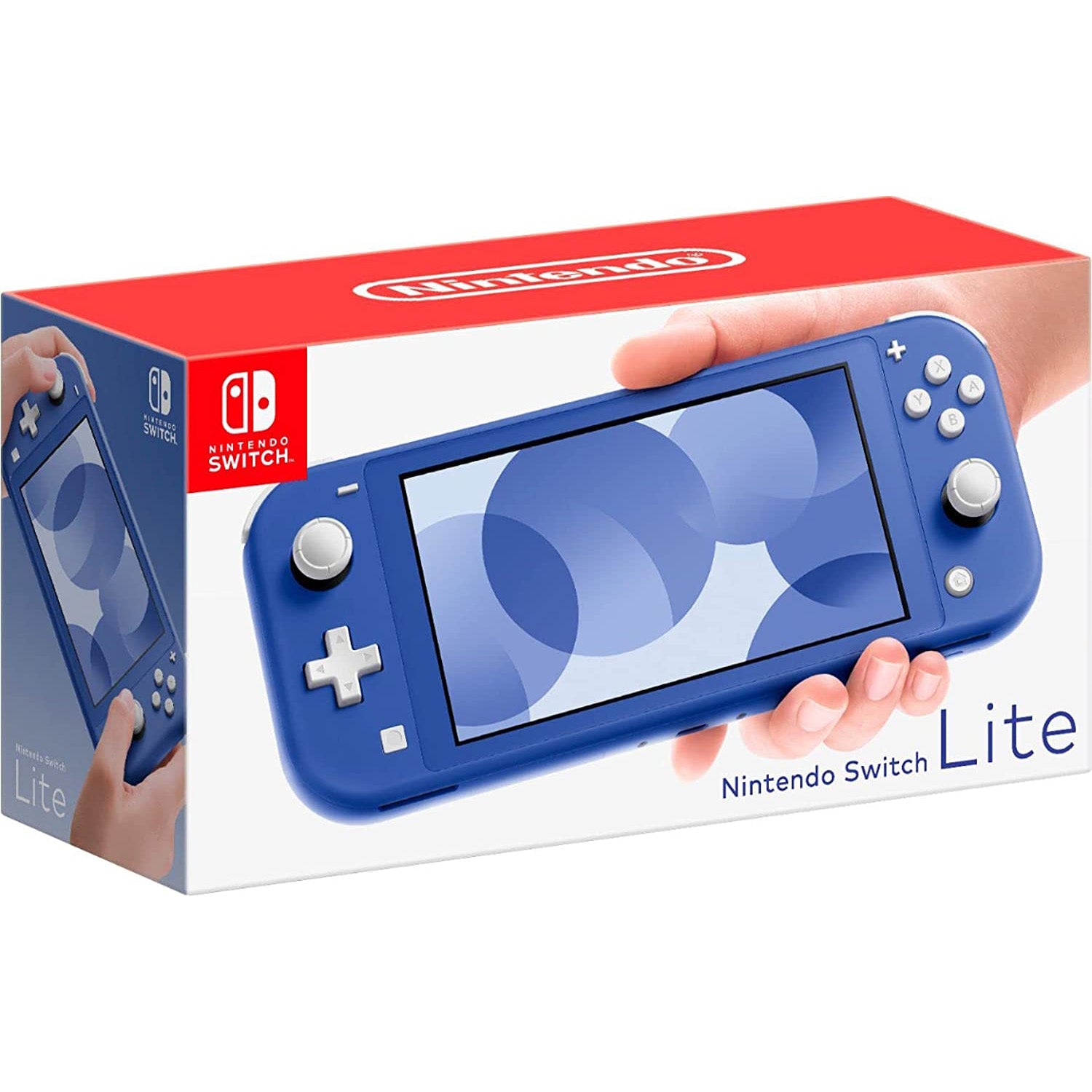 Nintendo Switch Lite (Blue) Gaming Console Bundle with Pokemon Shield