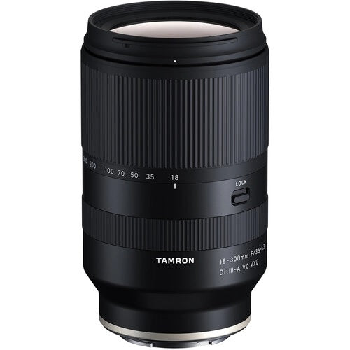 Tamron 18-300mm F/3.5-6.3 Di III-A VC VXD Lens for Sony E APS-C Mirrorless Cameras (International Model)