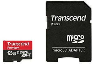 Transcend TS128GUSDU1 128GB MicroSDXC Class10 UHS-1 Memory Card with Adapter 45 MB/S?