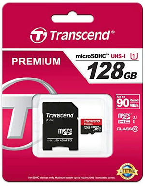 Transcend TS128GUSDU1 128GB MicroSDXC Class10 UHS-1 Memory Card with Adapter 45 MB/S?