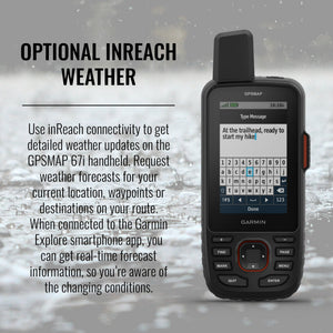 Garmin GPSMAP 67i Rugged GPS Handheld Bundle
