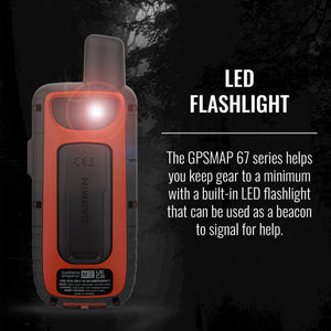 Garmin GPSMAP 67i Rugged GPS Handheld Bundle