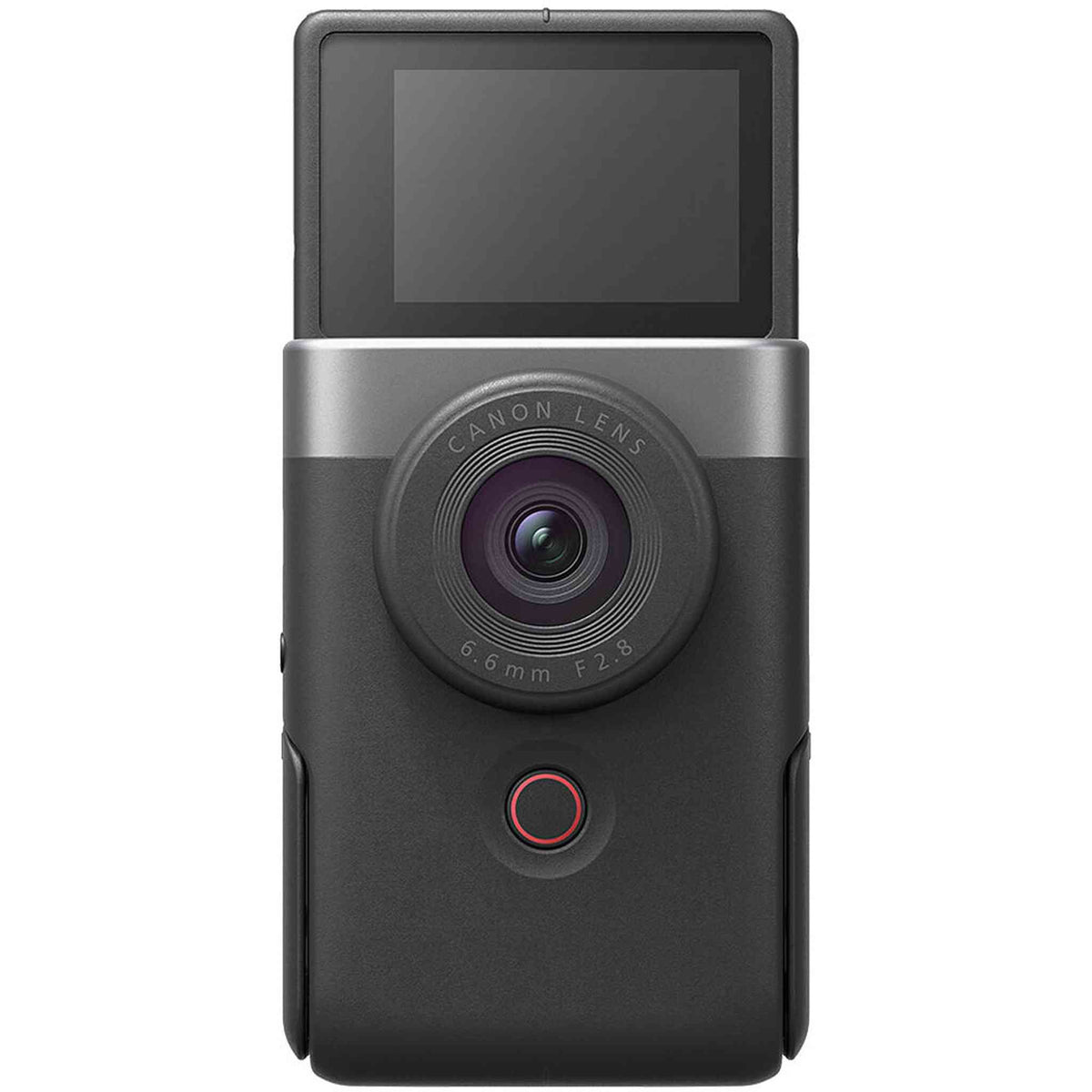 Canon PowerShot V10 Content Creator Compact Vlogging Camera Silver + More