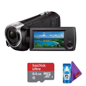 Sony HDR-CX405 HD Handycam + Pro Memory Card