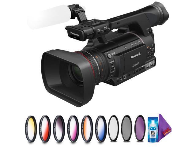 Panasonic AG-HPX250 P2 HD Handheld Camcorder + Creative Filter Kit