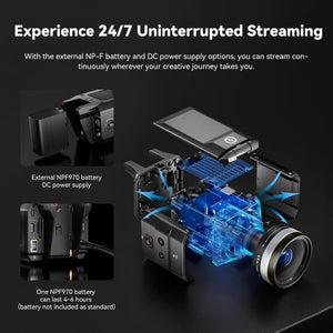 Hollyland VenusLiv Livestream Camera Bundle 32GB Memory card+ Battery + HDMI Cable
