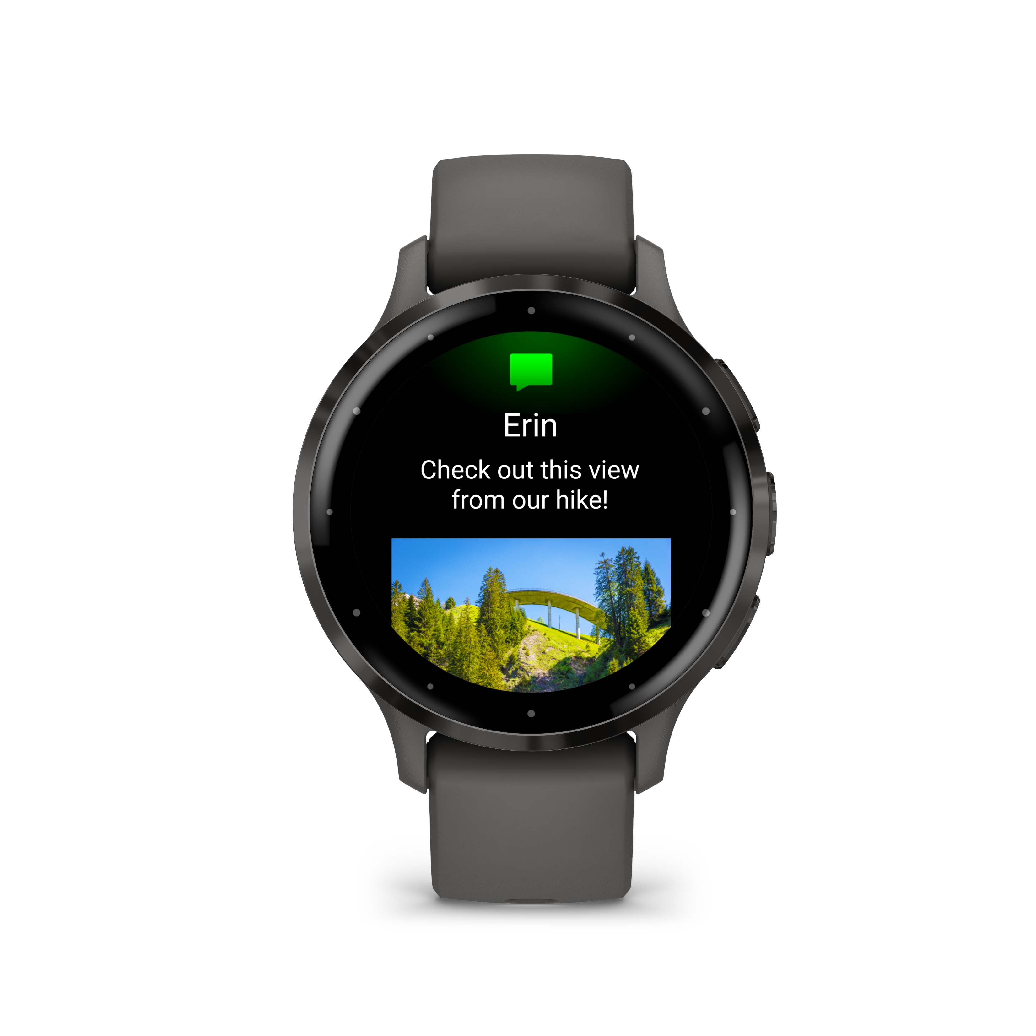 Garmin Venu 3S Advanced Health & Fitness Tracker Smart Watch - Pebble Gray