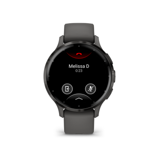 GarminVenu 3S Advanced Health & Fitness Tracker Smart Watch - Pebble Gray