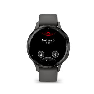 GarminVenu 3S Advanced Health & Fitness Tracker Smart Watch - Pebble Gray