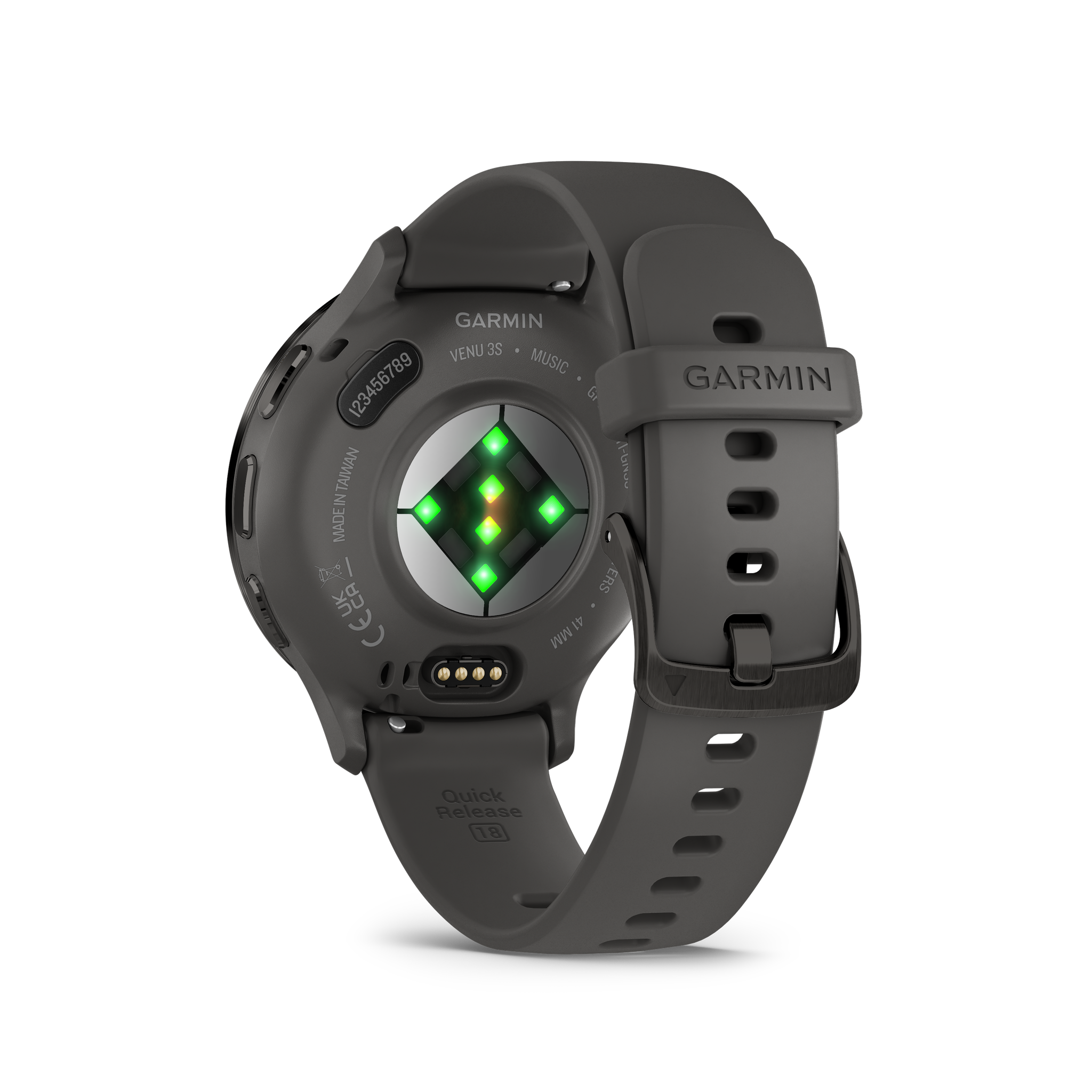 Garmin Venu 3S Advanced Health & Fitness Tracker Smart Watch - Pebble Gray