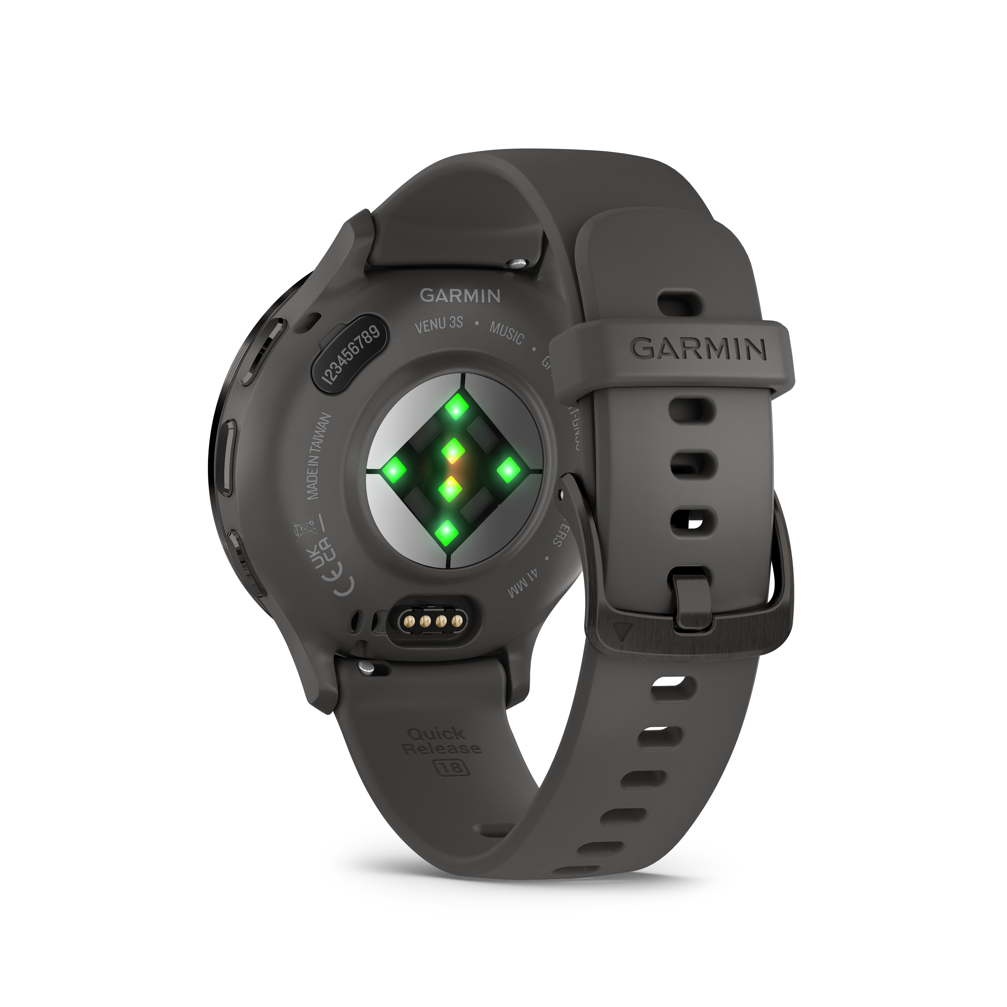 Garmin Venu 3S Advanced Health & Fitness Tracker Smart Watch - Pebble Gray