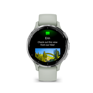 GarminVenu 3S Advanced Fitness & Health Tracker Smart Watch - Sage Gray Case