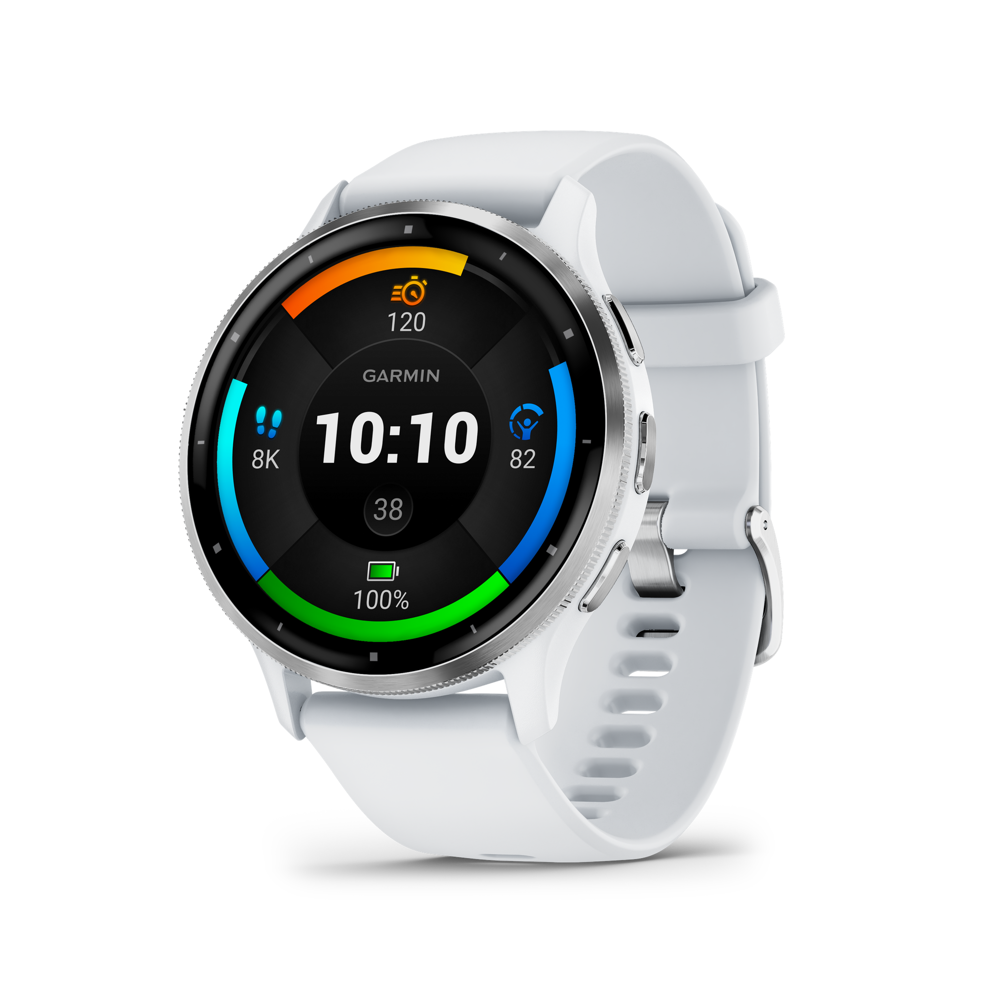 Garmin Venu 3 Advanced Fitness & Health Tracker Smart Watch- Whitestone
