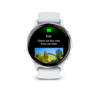 Garmin Venu 3 Advanced Fitness & Health Tracker Smart Watch- Whitestone