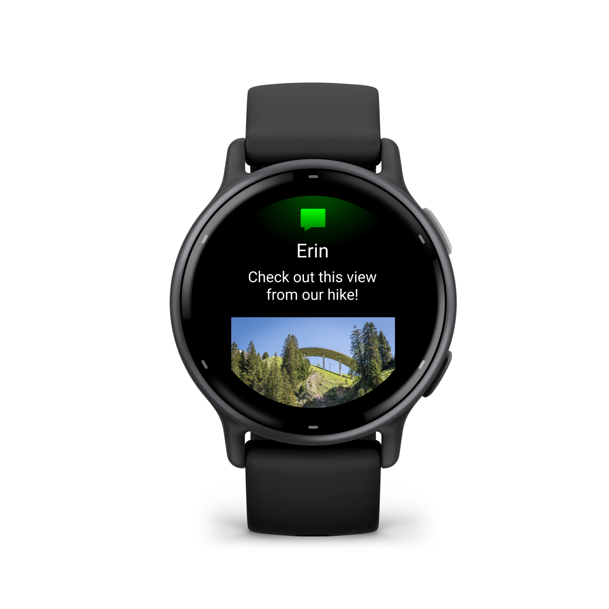 Garmin Vivoactive 5 Fitness Tracker Smart Watch For Men & Women - Black Case Garmin