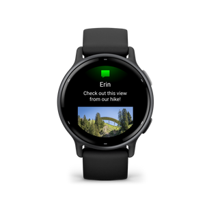 Garmin Vivoactive 5 Fitness Tracker Smart Watch For Men & Women - Black Case Garmin